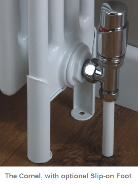 Cornel Horizontal 2-Column Radiator, 500H x 609mm
